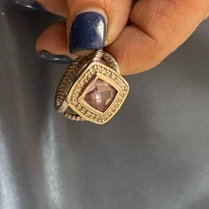 Elegant Pink Gemstone Ring